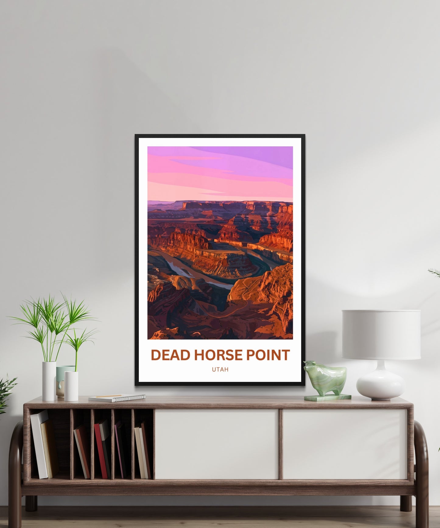 Dead Horse Point Travel Poster - National Park View