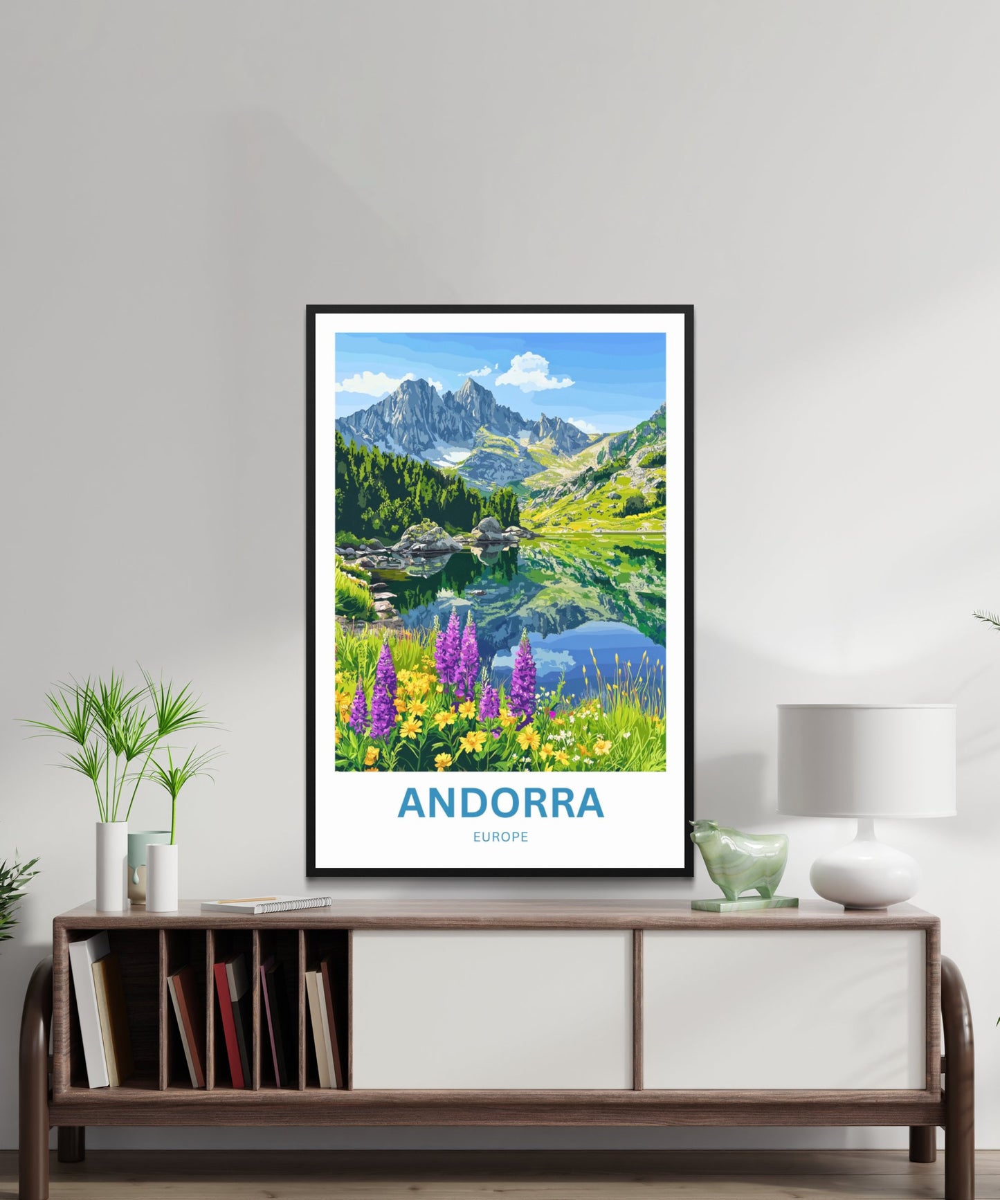 Andorra Travel Poster- Captivating Hidden Gems