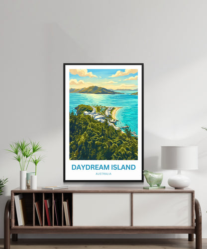 Daydream Island Travel Poster - Tropical Haven