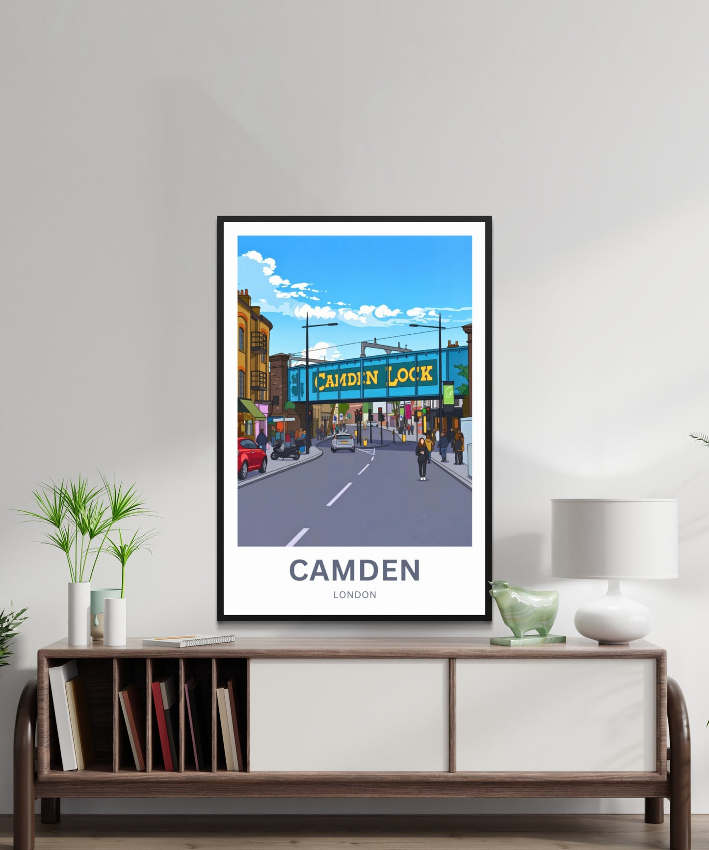 Camden Travel Poster - Creative Streets