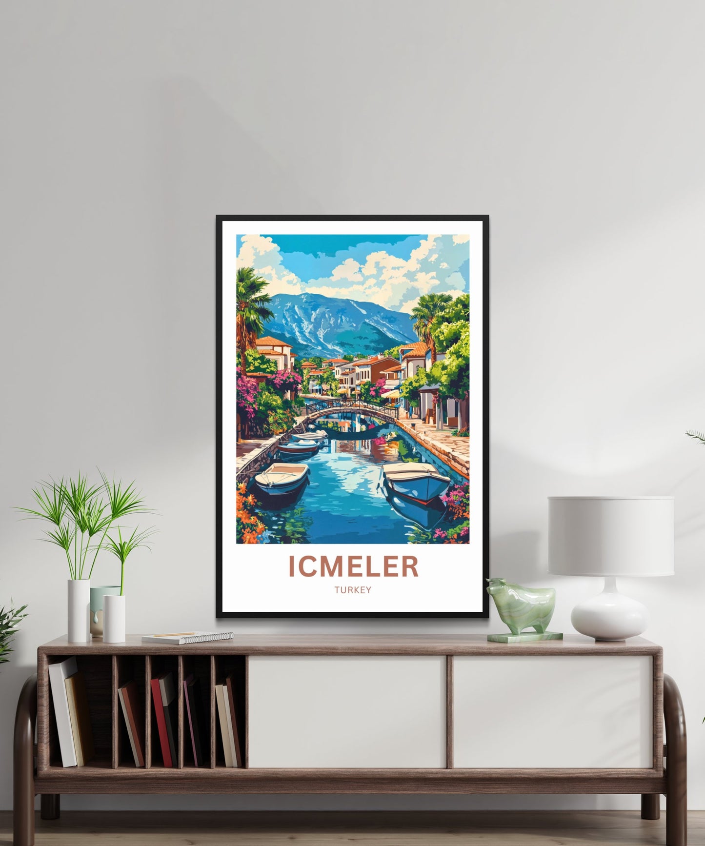 Içmeler Travel Poster- Turkey