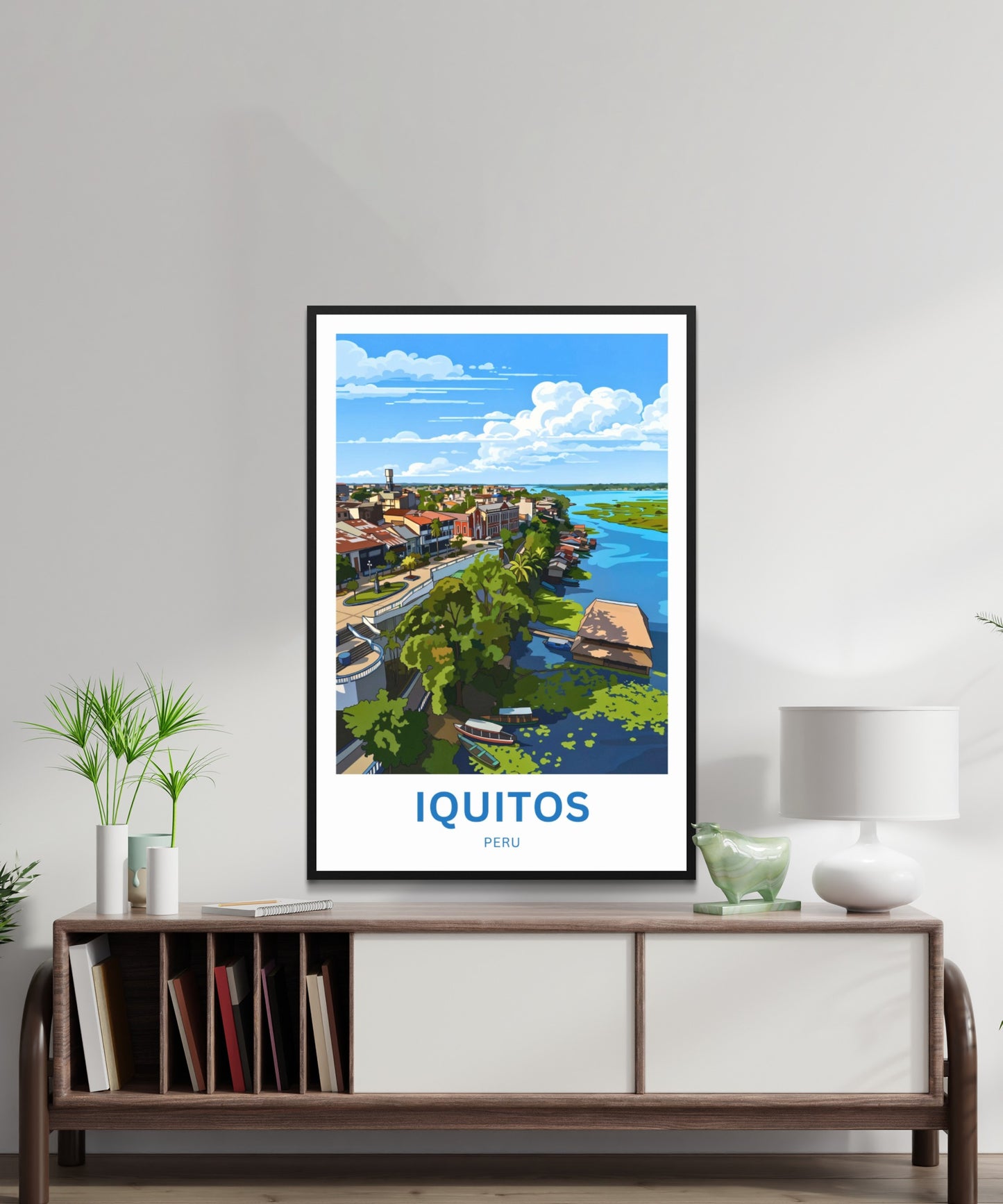 Iquitos Travel Poster -  Biodiversity and Culture