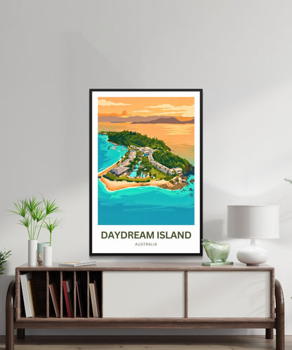 Daydream Island Travel Poster - Whitsunday Gem