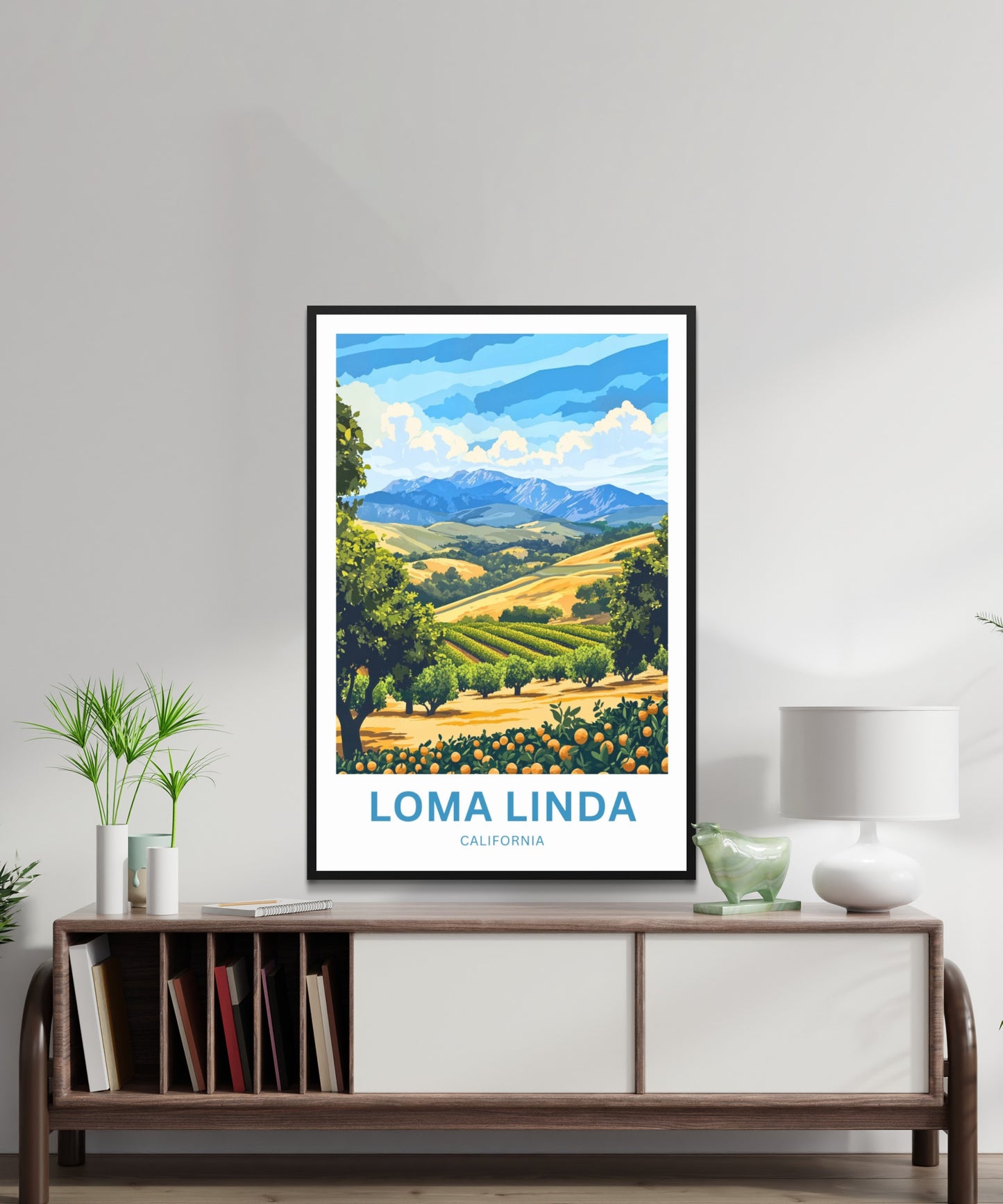 Loma Linda Travel Poster  - California
