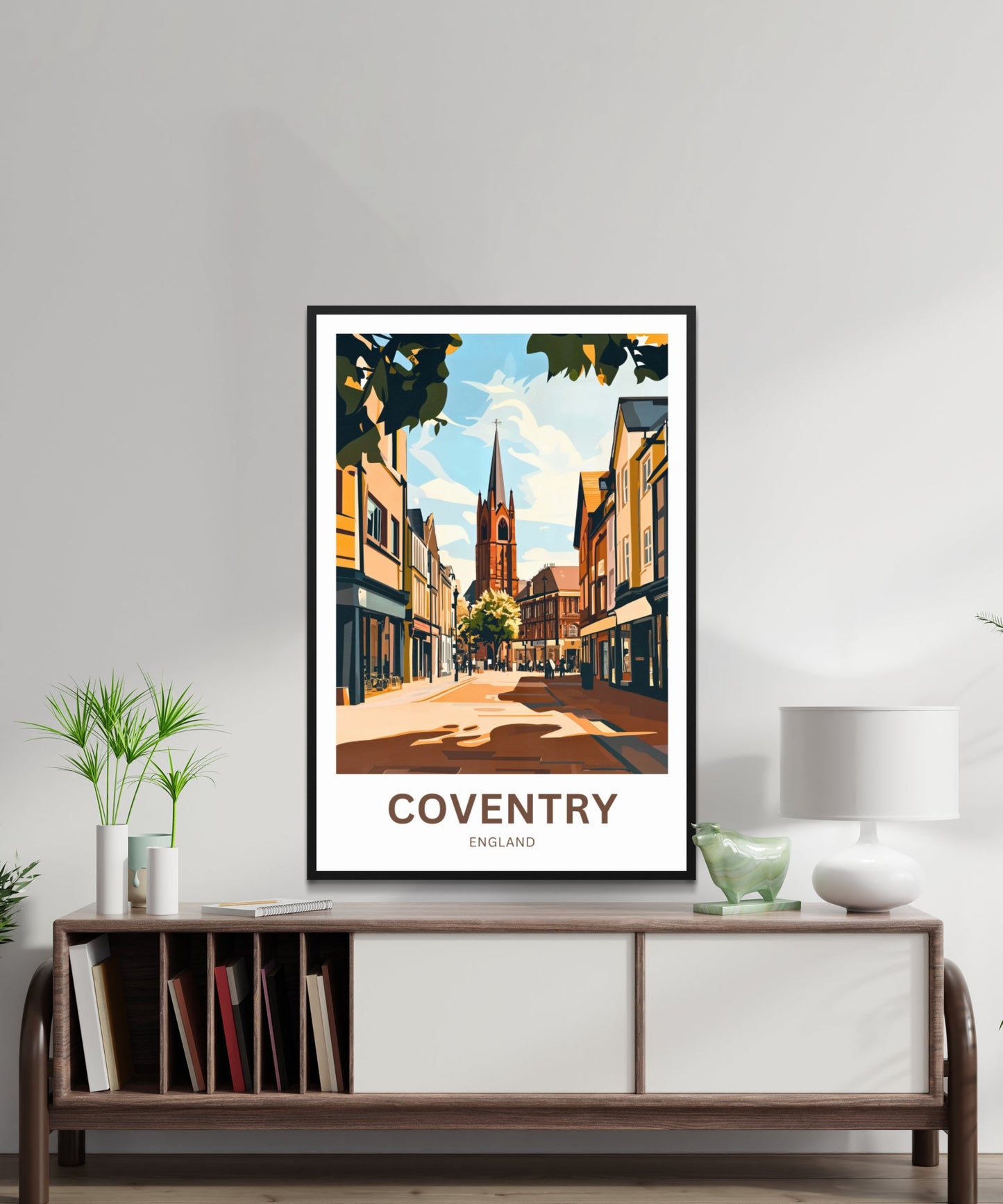 Coventry Travel Poster- Mesmerizing Street View