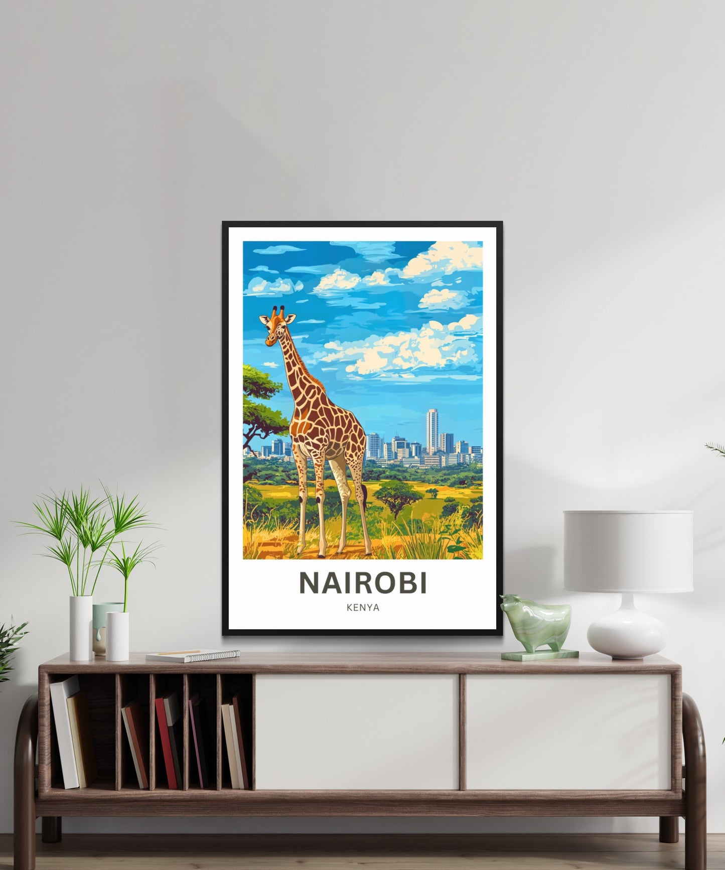 Nairobi Travel Poster - Kenya