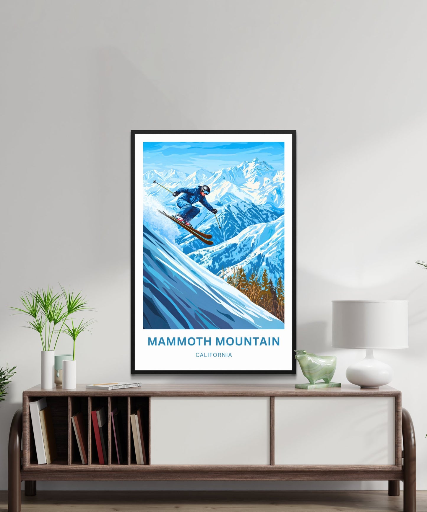 Mammoth Mountain Travel Poster