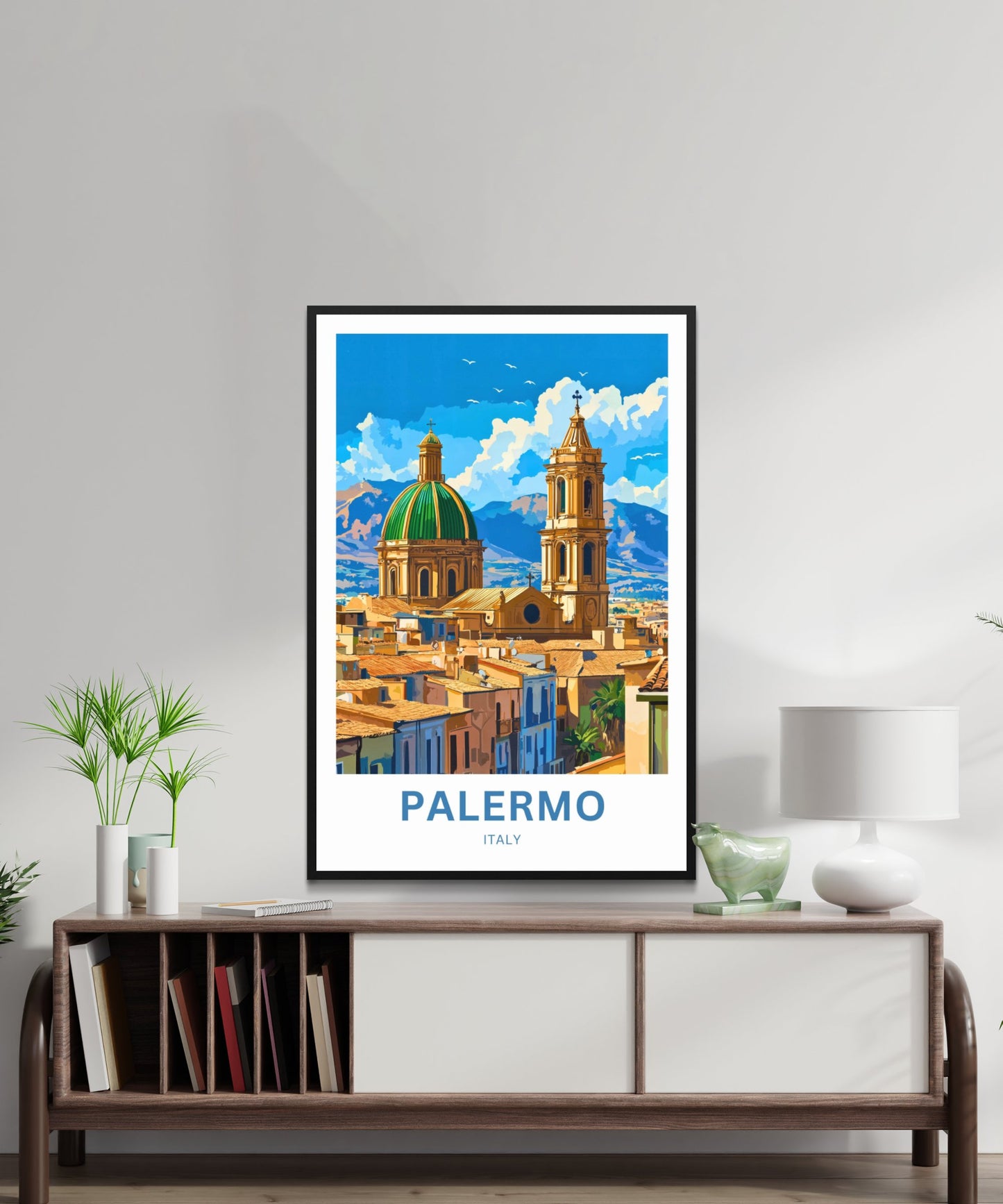 Palermo Travel Poster- Sicily