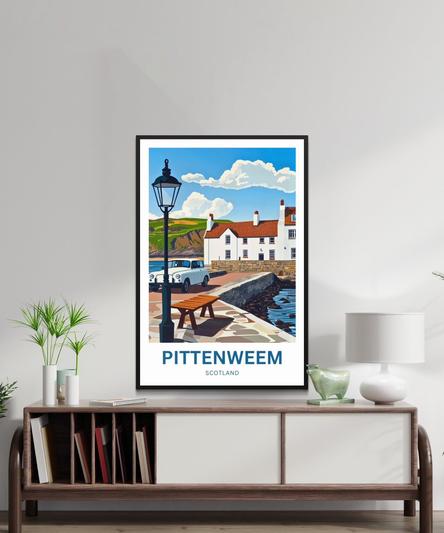 Pittenweem Travel Poster - Serene Village