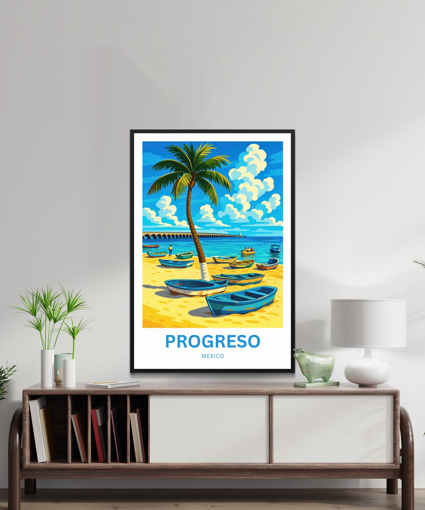 Progreso Travel Poster -  Mexico