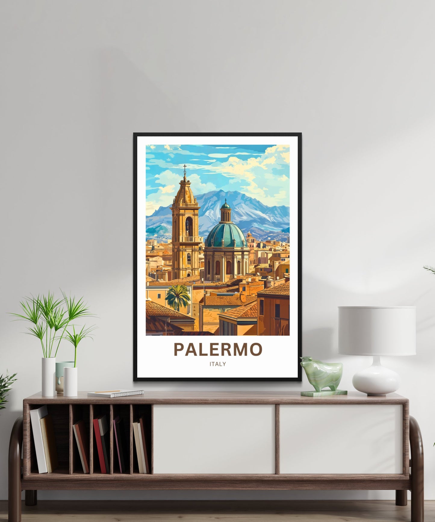 Palermo Travel Poster- Where Cultures Converge