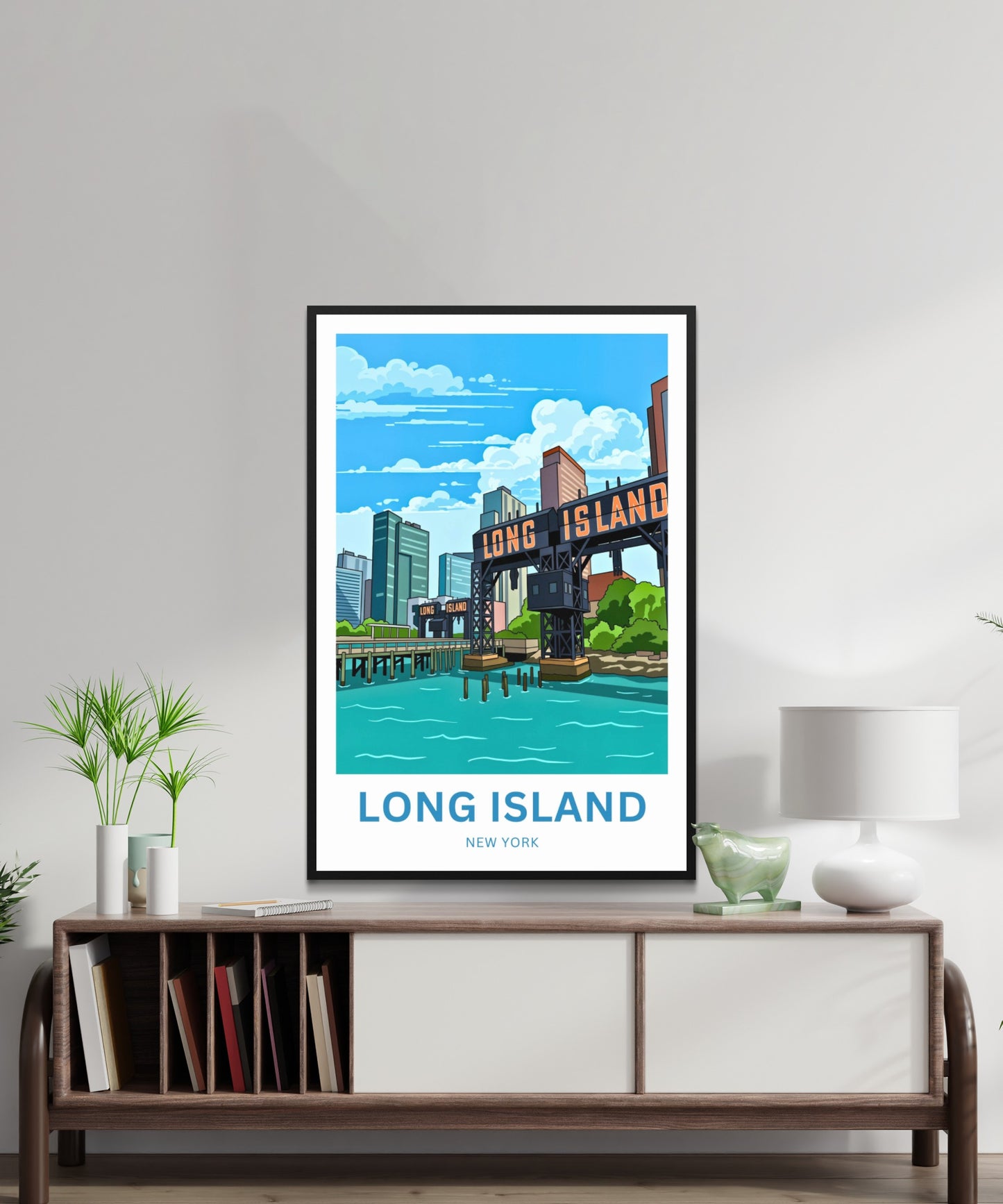 Long Island Travel Poster -  New York City
