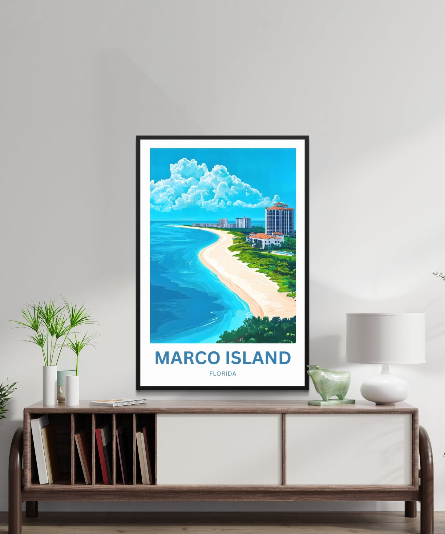 Marco Island Travel Poster