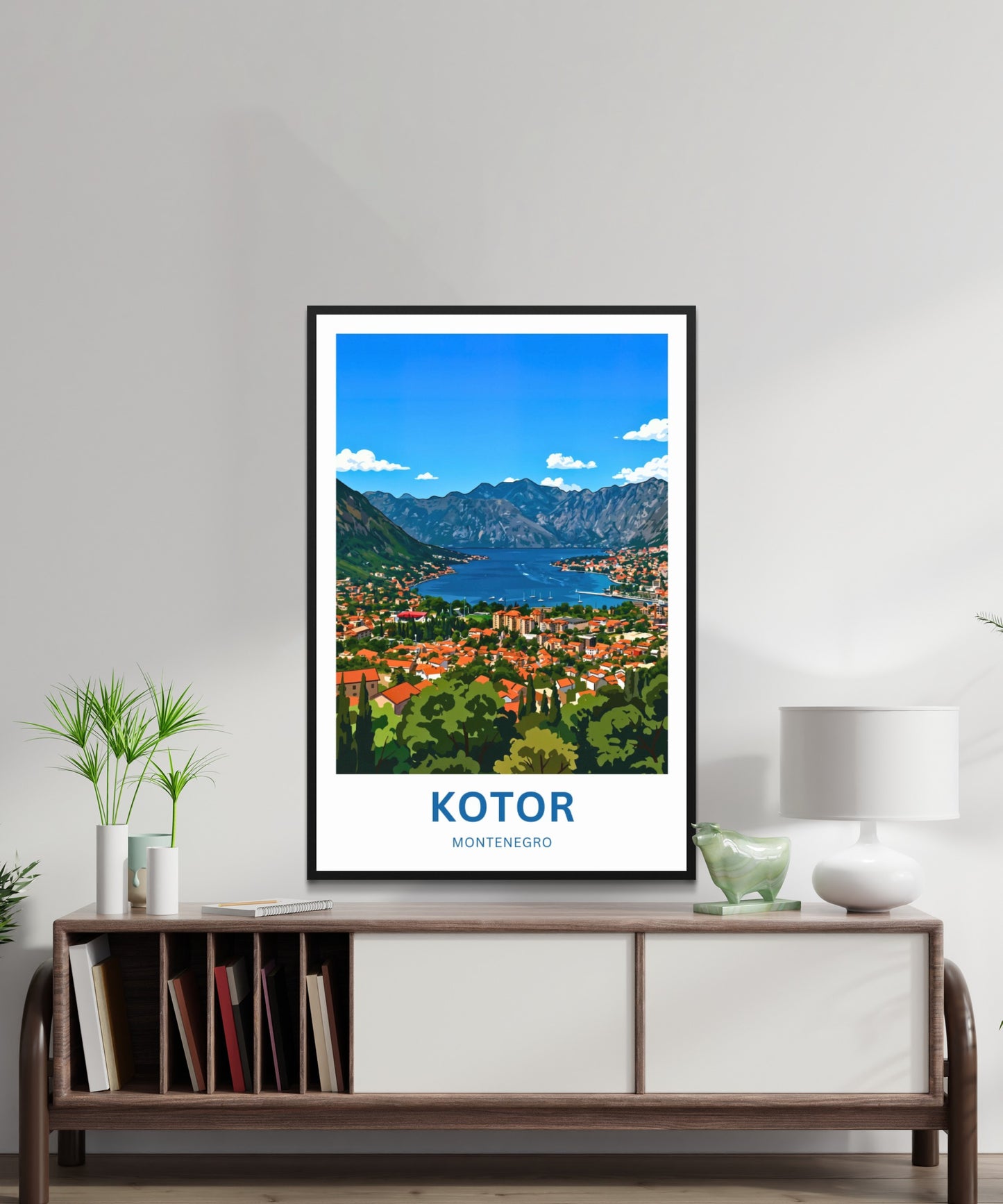 Kotor Travel Poster -   Adriatic Charm