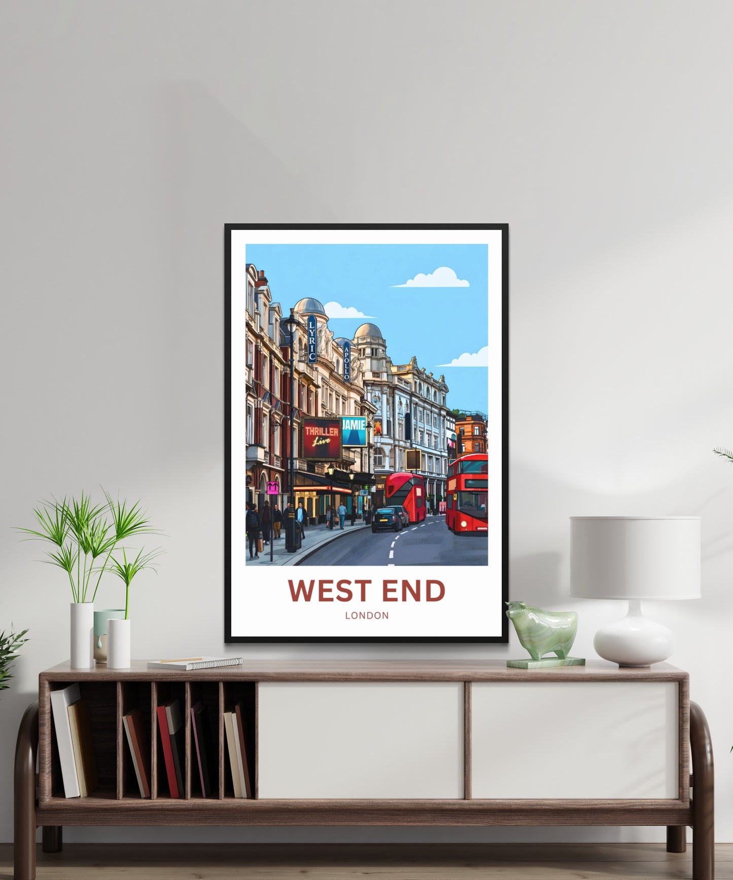 West End Travel Poster - London Magic