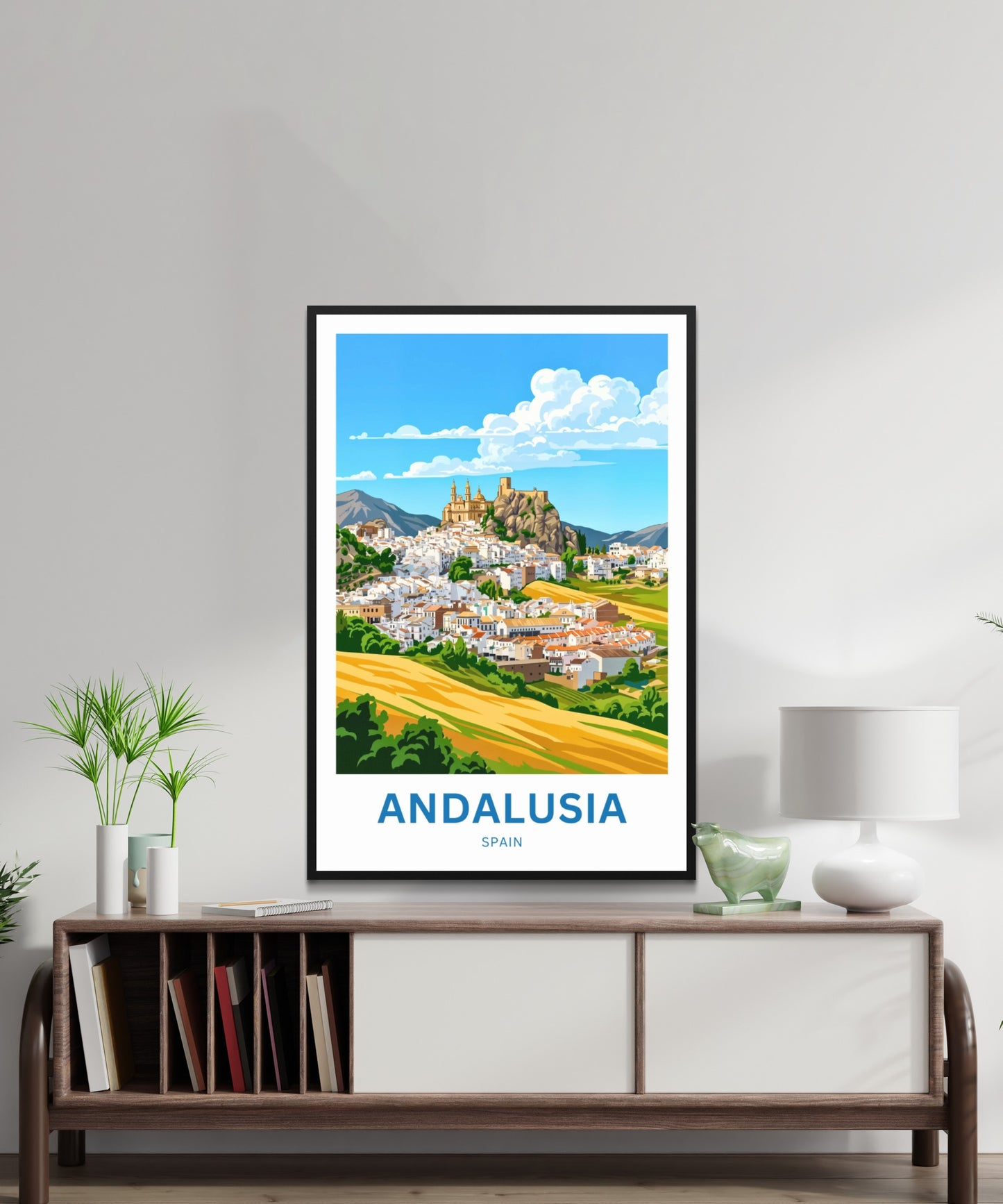 Andalusia Travel Poster - Sunlit South