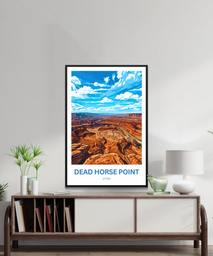 Dead Horse Point Travel Poster - Endless Horizon