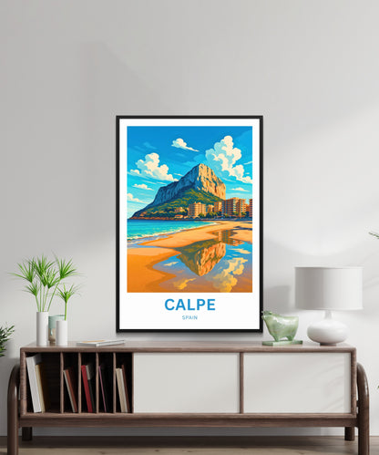 Calpe Travel Poster - Spain