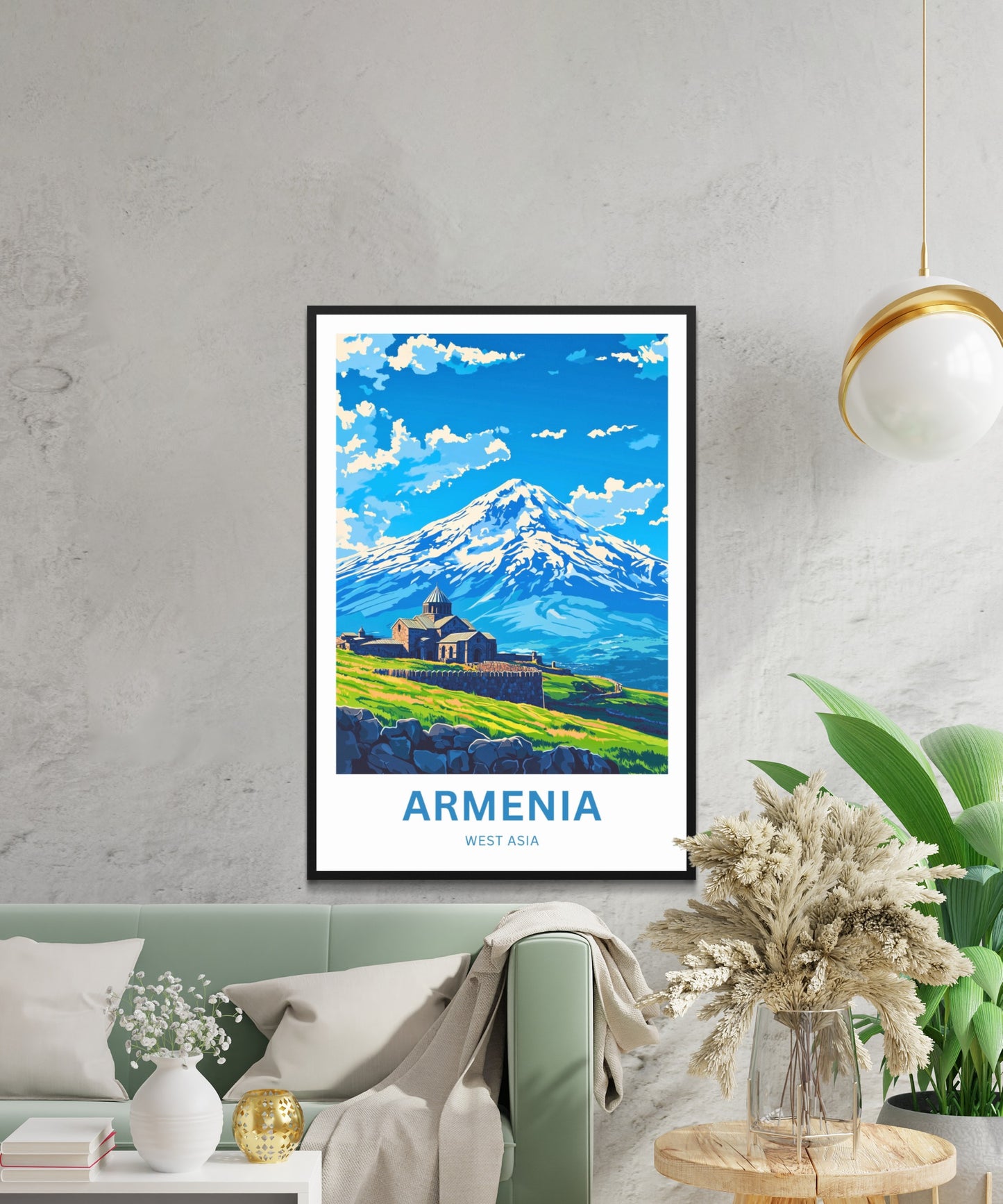 Armenia Travel Poster - Land of Light & Legacy