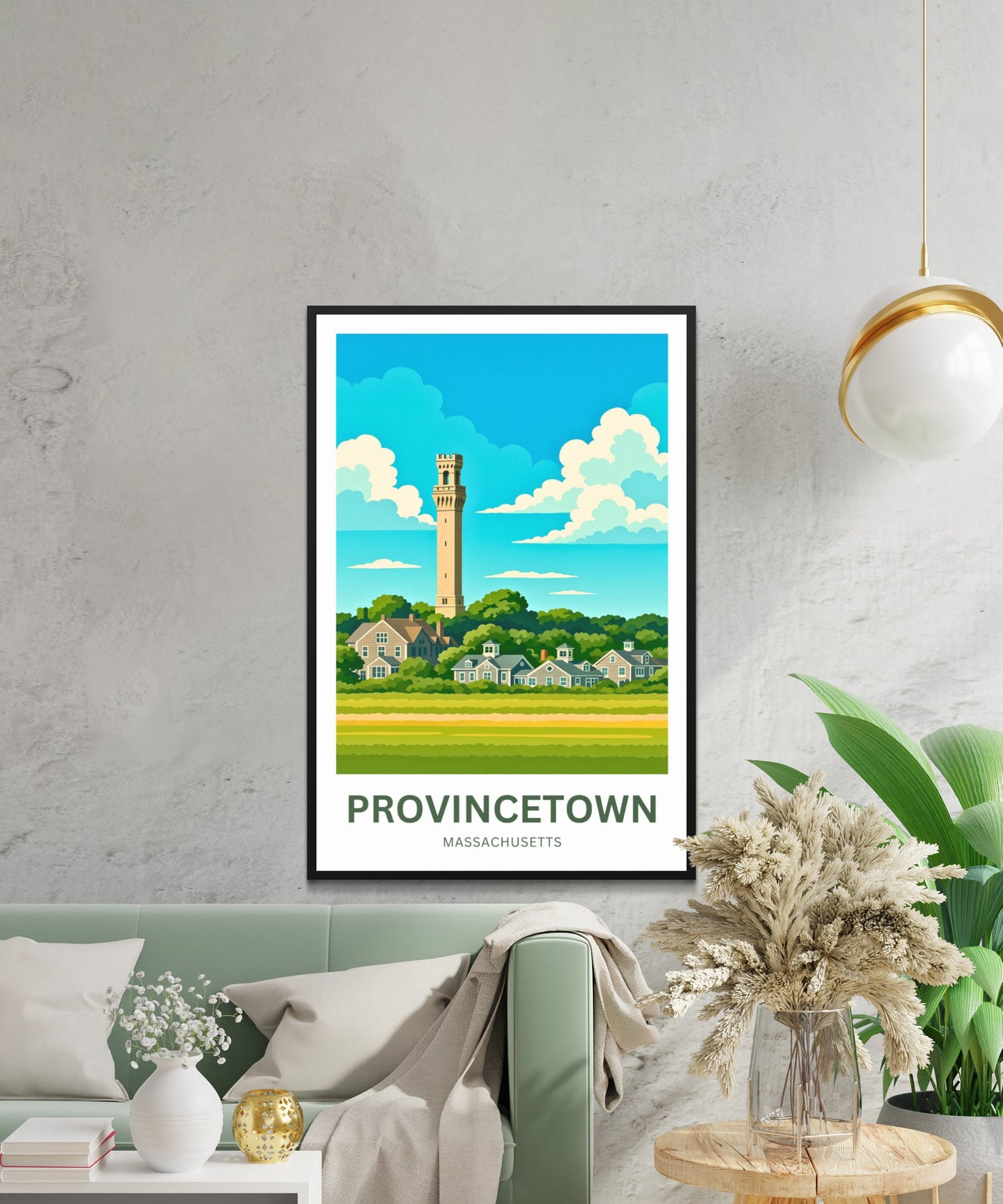 Provincetown Travel Poster- Cape Cod’s Crown
