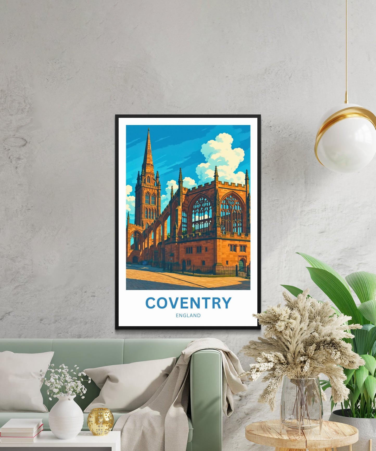 Coventry Travel Poster- England