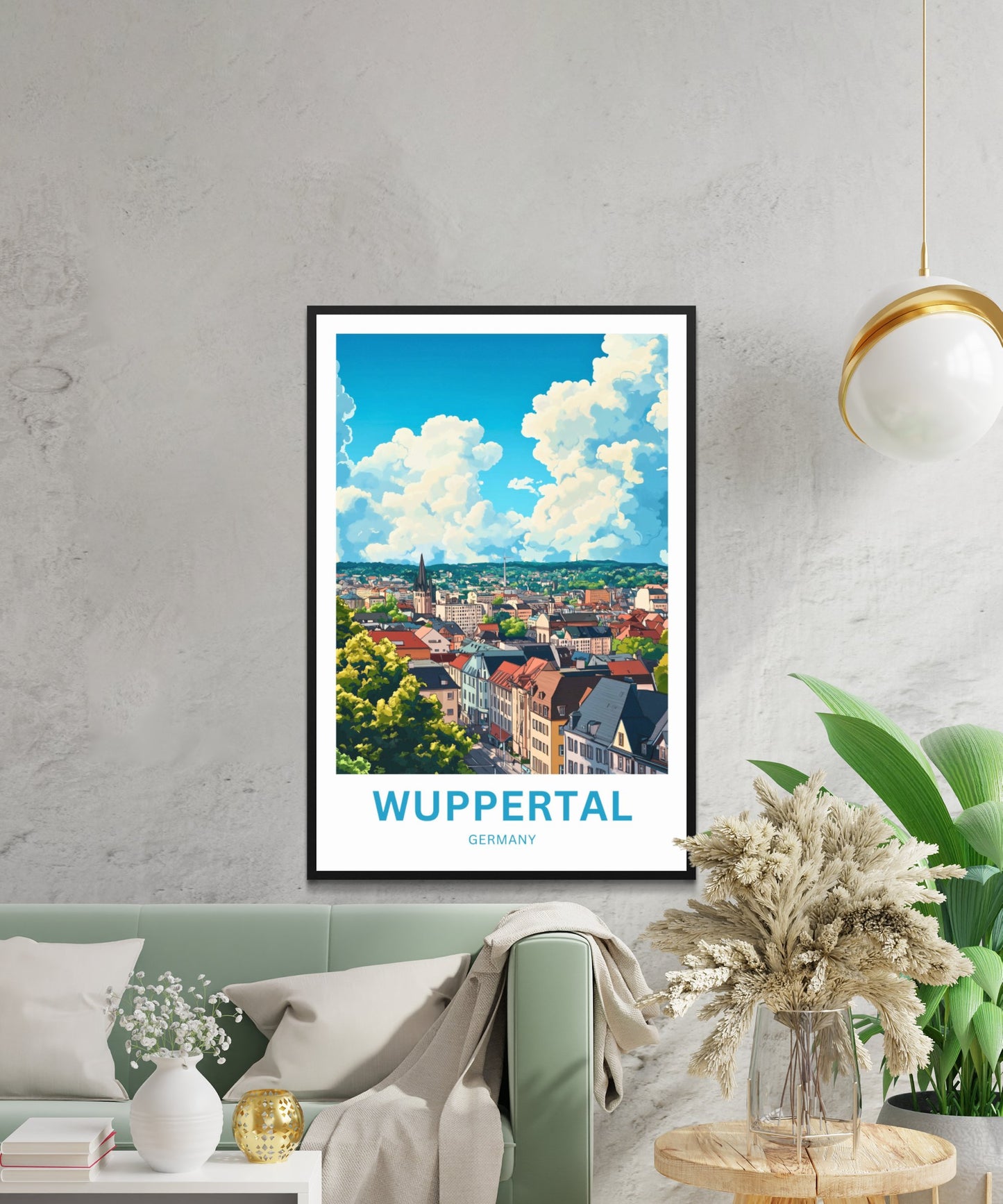 Wuppertal Travel Poster- Germany’s Hidden Gem