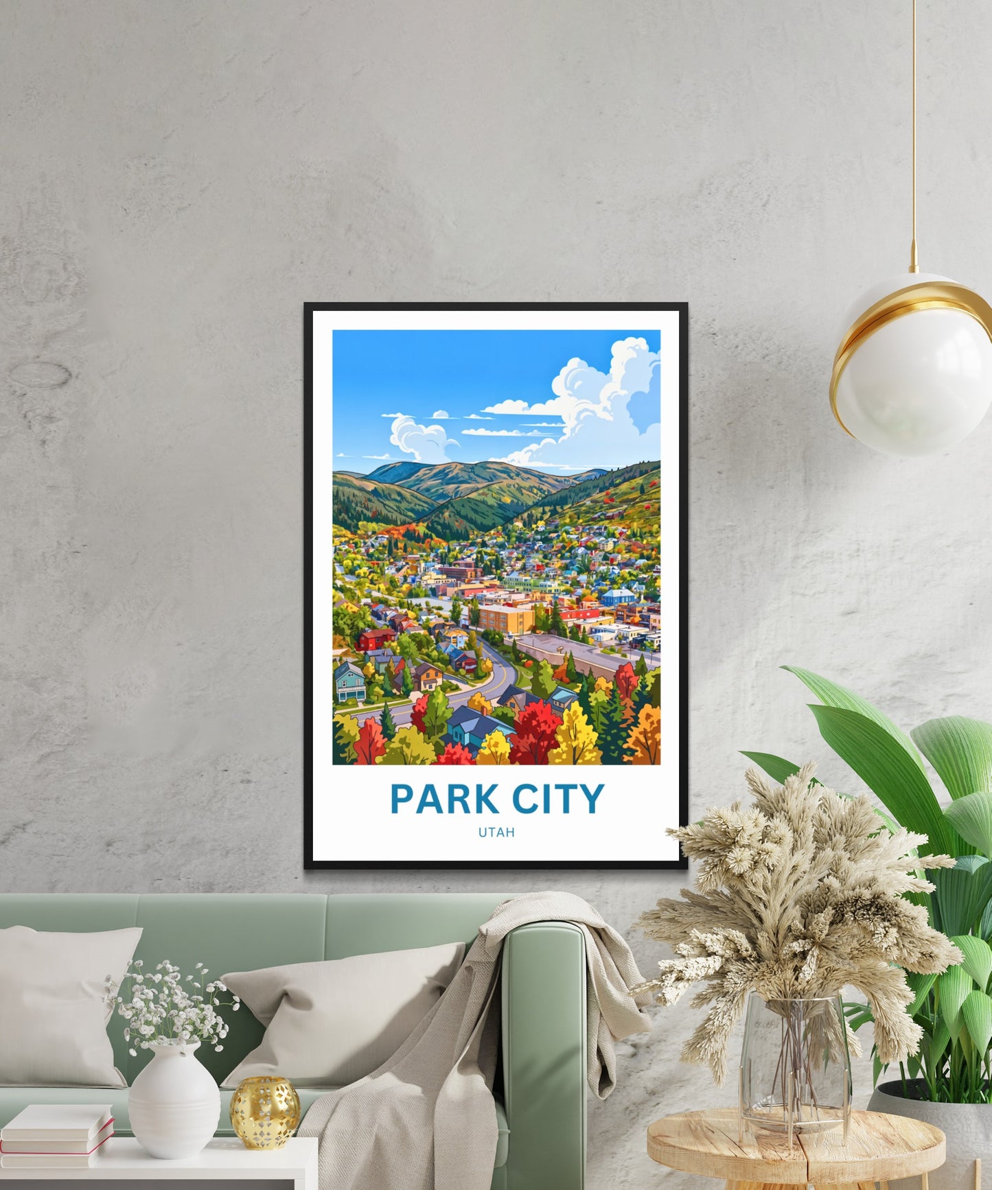 Park City Travel Poster