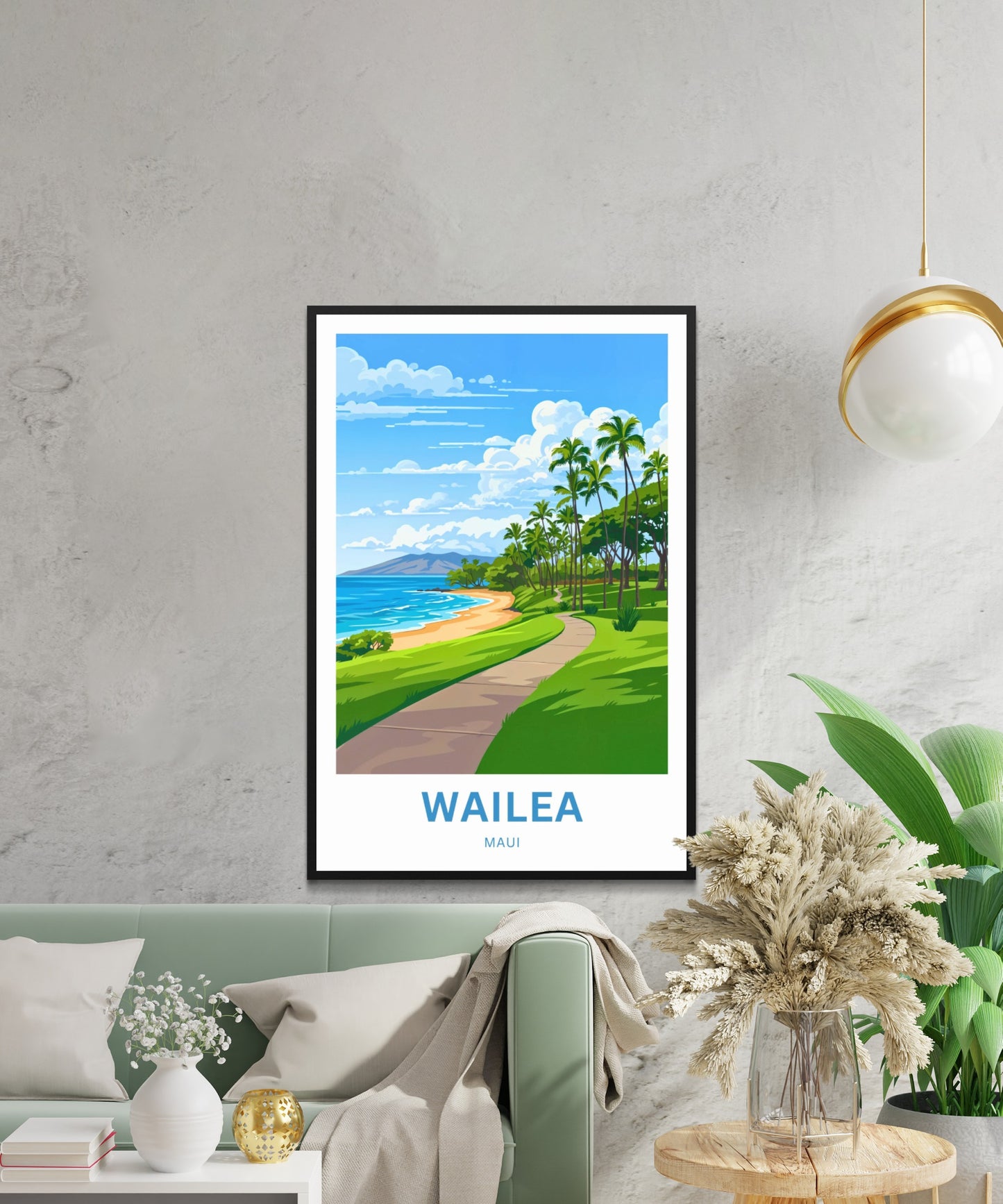Wailea Travel Poster -  Maui, Hawaii