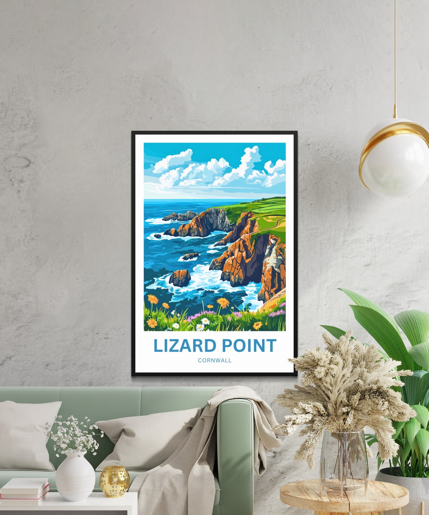 Lizard Point Travel Poster - Retreat