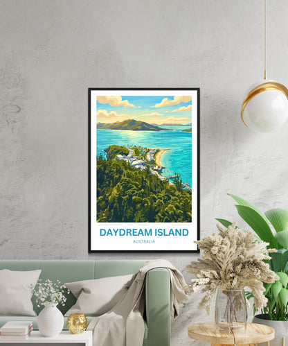 Daydream Island Travel Poster - Tropical Haven