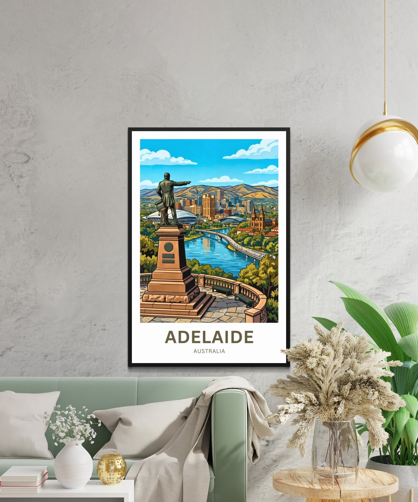 Adelaide Travel Print