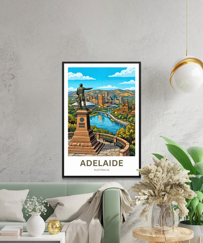 Adelaide Travel Print