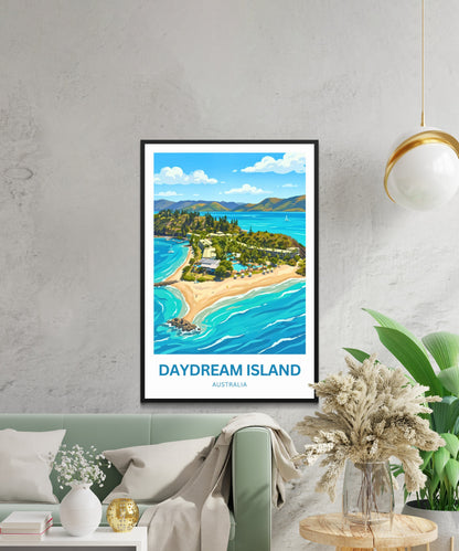 Daydream Island Travel Poster - Paradise Found