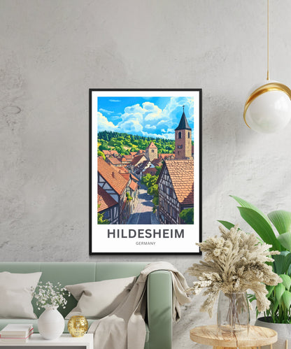 Hildesheim Travel Poster- Captivating Village
