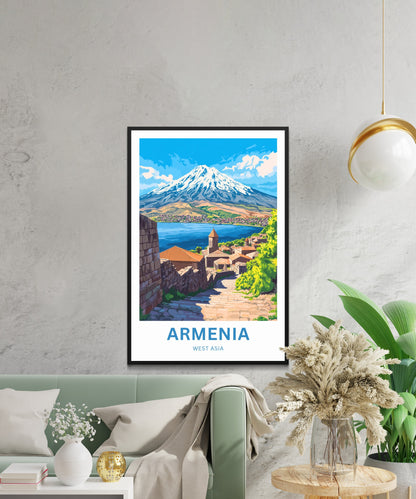 Armenia Travel Poster - Timeless Historical Land
