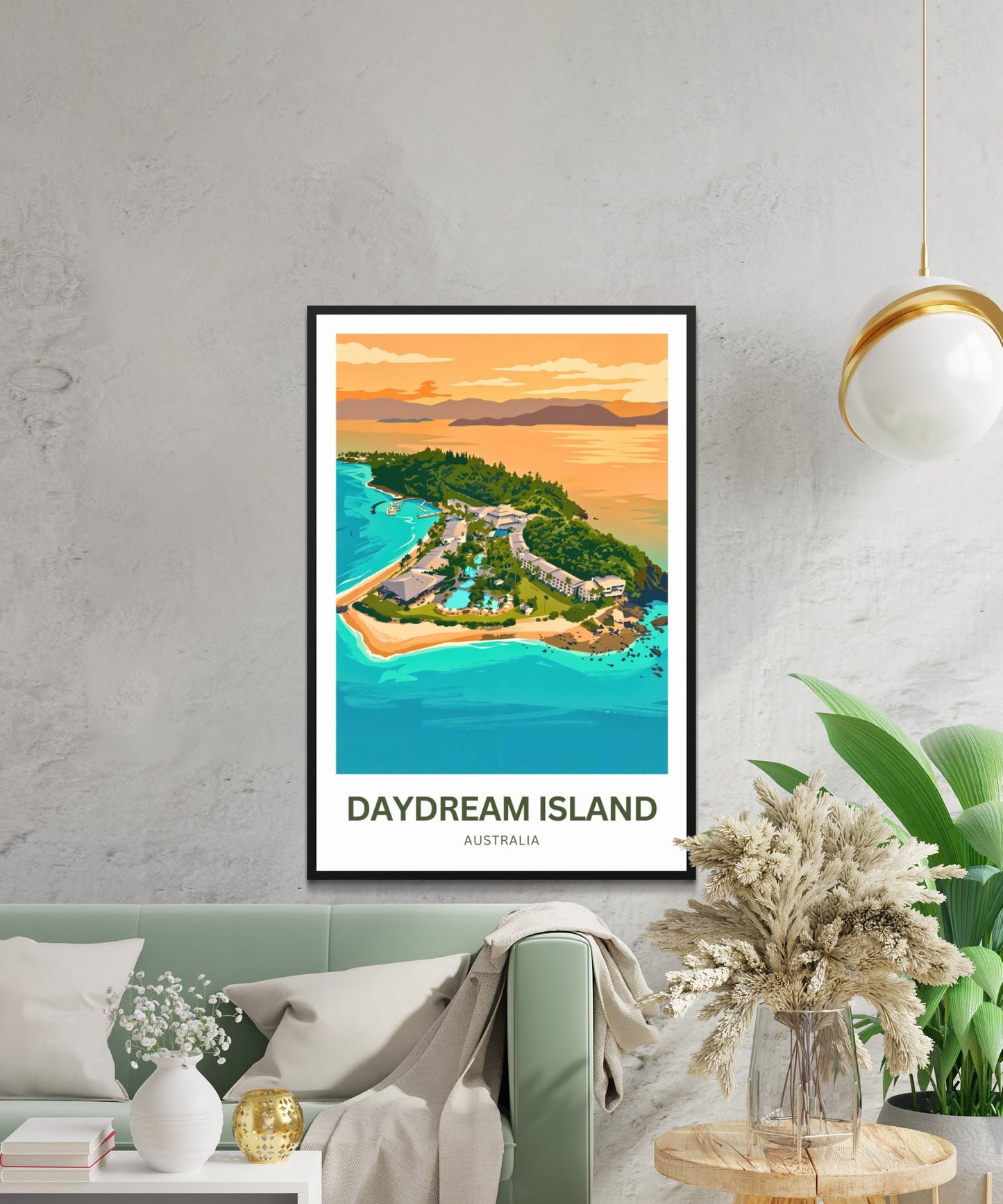 Daydream Island Travel Poster - Whitsunday Gem