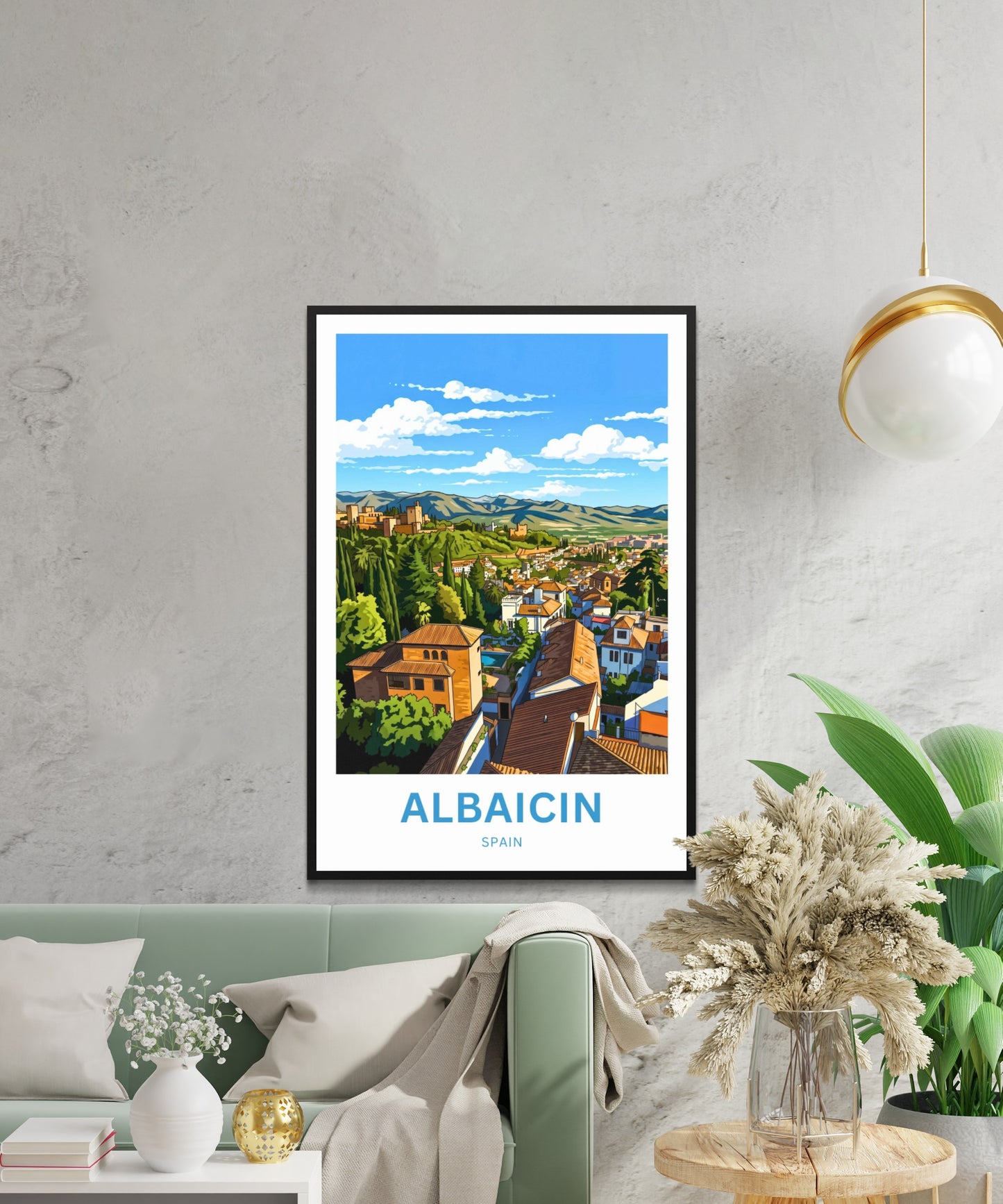 Albaicín Travel Poster - Timeless Views