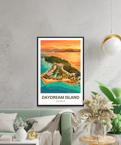 Daydream Island Travel Poster - Australia