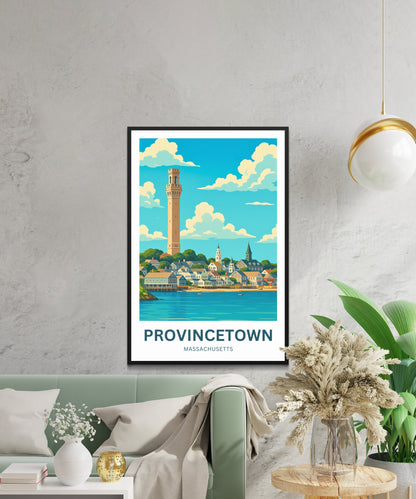 Provincetown Travel Poster- Massachusetts