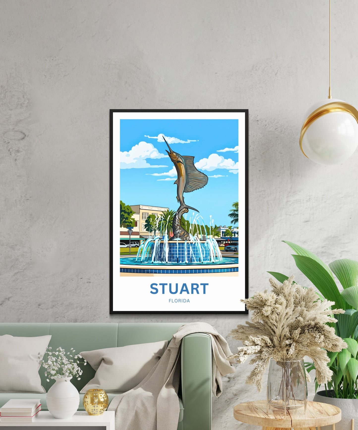 Stuart, Florida  Travel Poster