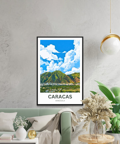 Caracas Travel Poster