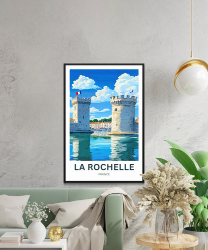 La Rochelle Travel Poster