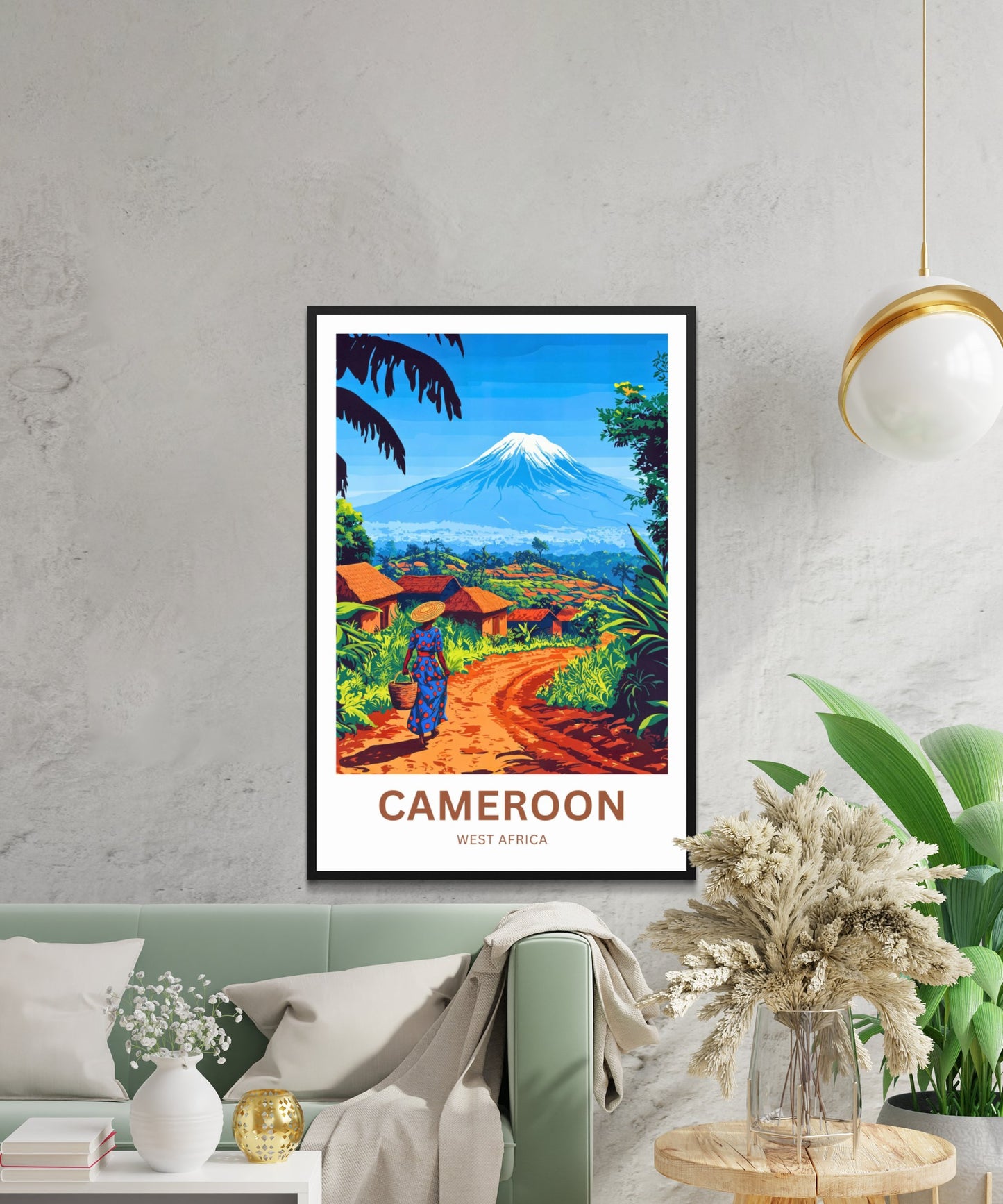 Cameroon Travel Poster