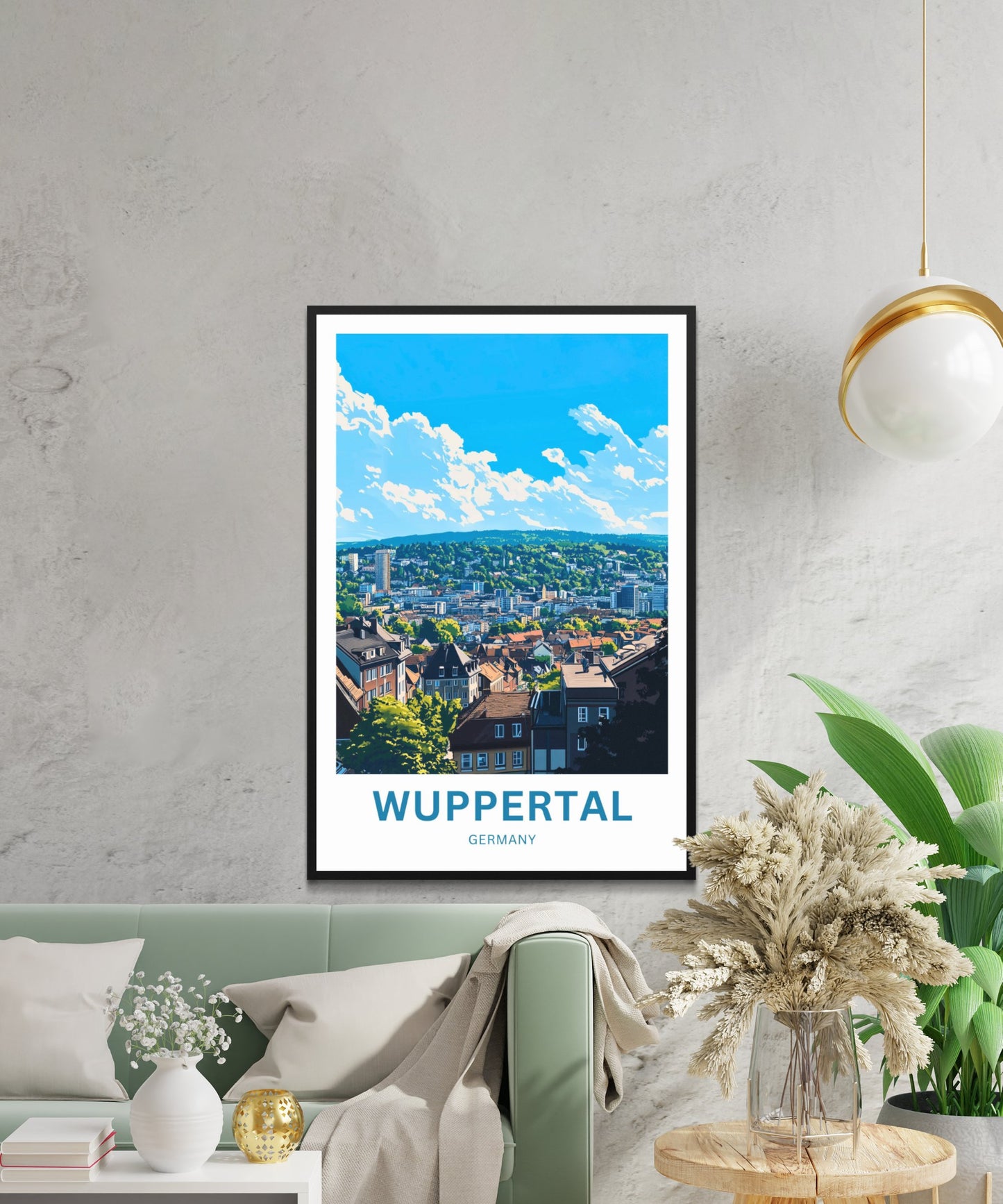 Wuppertal Travel Poster- Wuppertal’s Green Heart