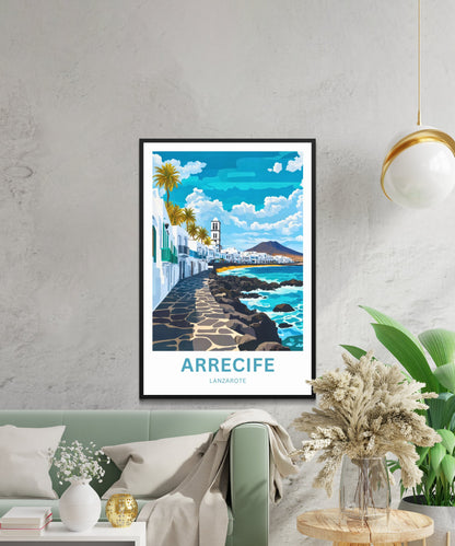 Arrecife Travel Poster- Lanzarote