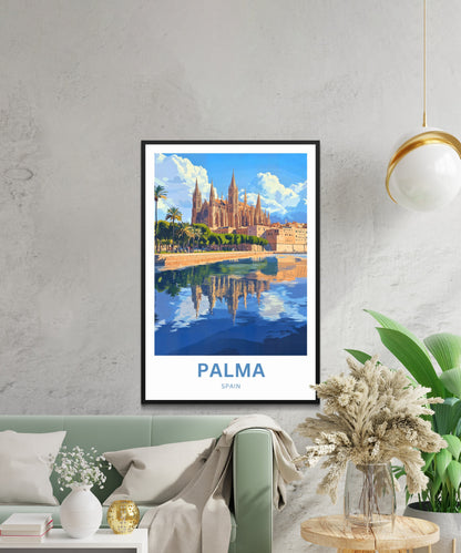 Palma Travel Poster - Palma de Mallorca