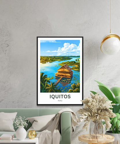 Iquitos Travel Poster - Discovery