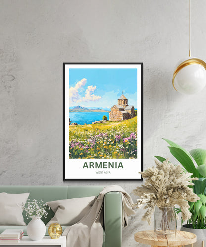 Armenia Travel Poster - Discover Timeless Armenia