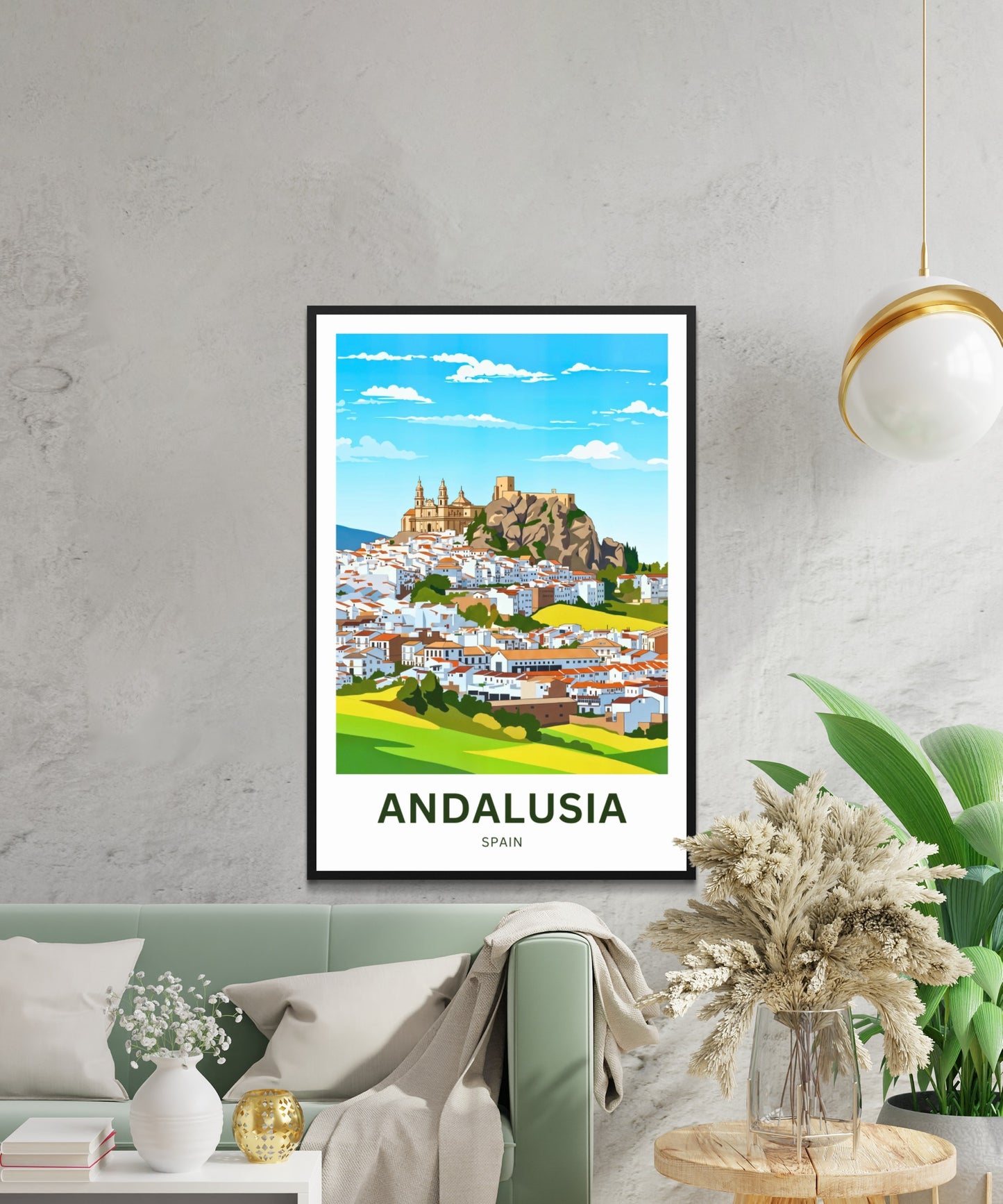Andalusia Travel Poster - Southern Spain