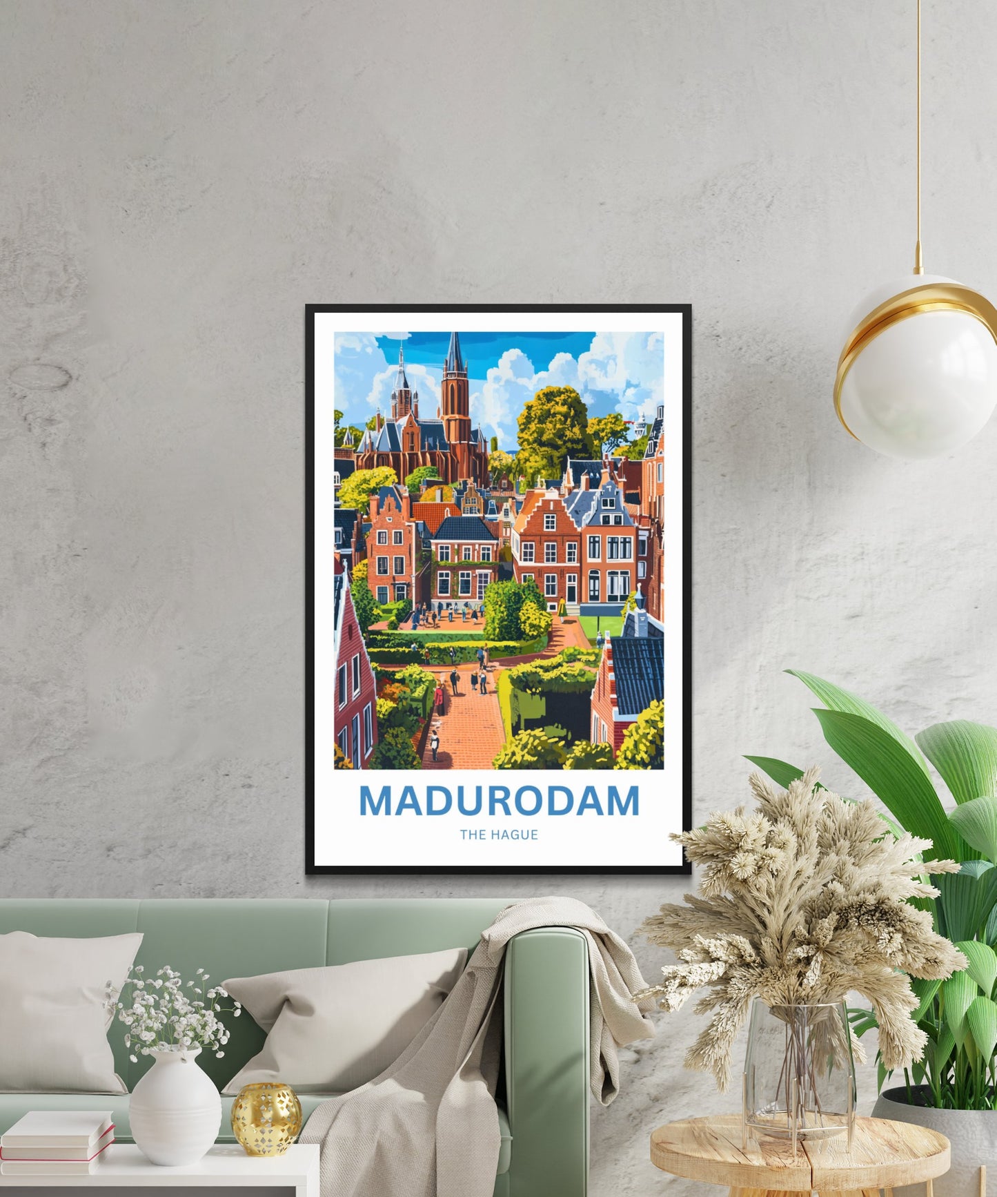Madurodam Travel Poster- Discover Holland in Miniature